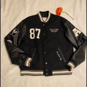 NWT Aeropostale Vintage leather bomber jacket